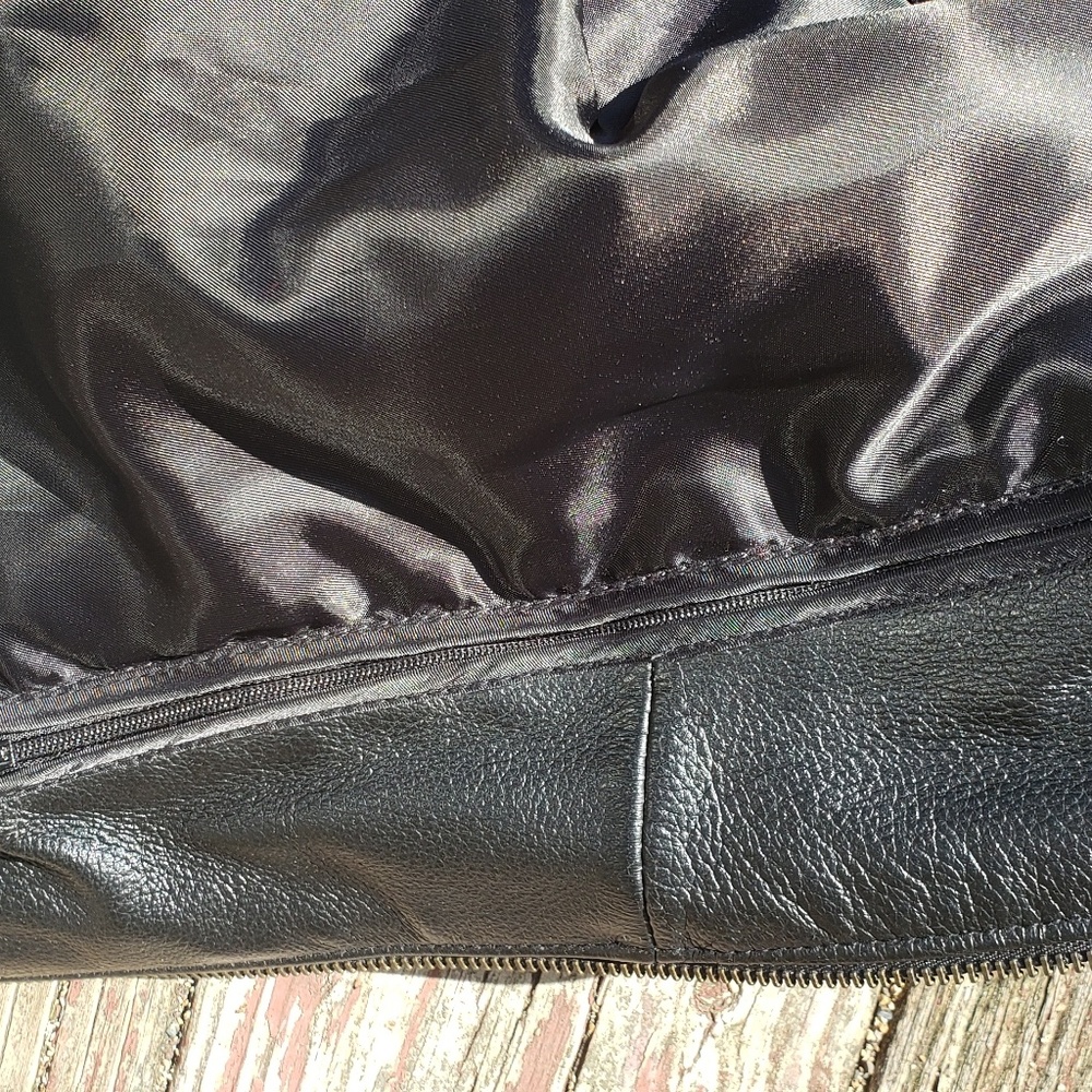 Heavy leather coat - Picture 3 of 3
